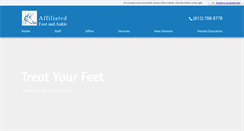 Desktop Screenshot of footcareafa.com