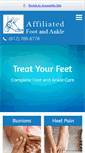 Mobile Screenshot of footcareafa.com